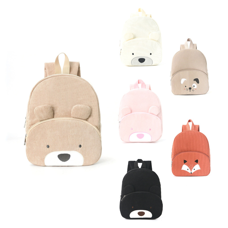 Ransel Beruang Lucu dari Kain  - Canvas Backpack Casual ulasan dan harga