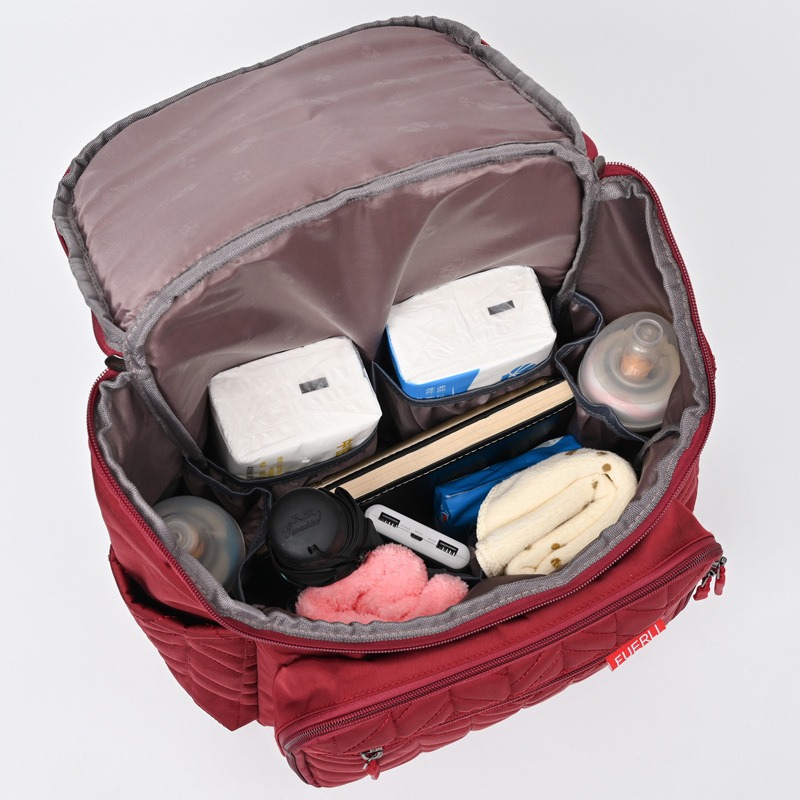 Tas Bayi Ibu Bersulam Kapasita - Backpack Diaper Bag ulasan dan harga