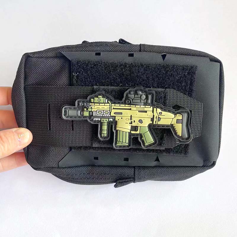 Patch Moral 3D PVC Karet, Stik - Urban Backpack Tactical ulasan dan harga
